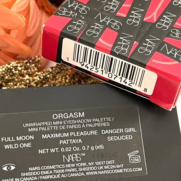 NARS Unwrapped Mini Eyeshadow Palette ORGASM *DISCONTINUED* - Picture 12 of 13